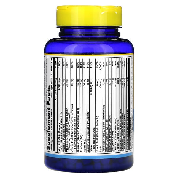 Alternative view of Nature's Life, Mighty Mini Vite, Daily Multivitamin, 240 Micro Tablets