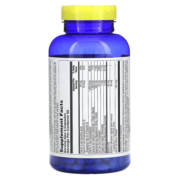 Nature's Life, Reinforce Bone Formula, 250 Capsules 2 Nature's Life, Reinforce Bone Formula, 250 Capsules - Ảnh 2