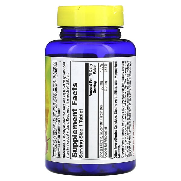 Alternative view of Nature's Life, Zinc, 250 Tablets