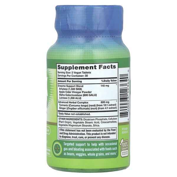 Alternative view of Nature's Truth, Bean Digest X™ Complete, 60 Tablets