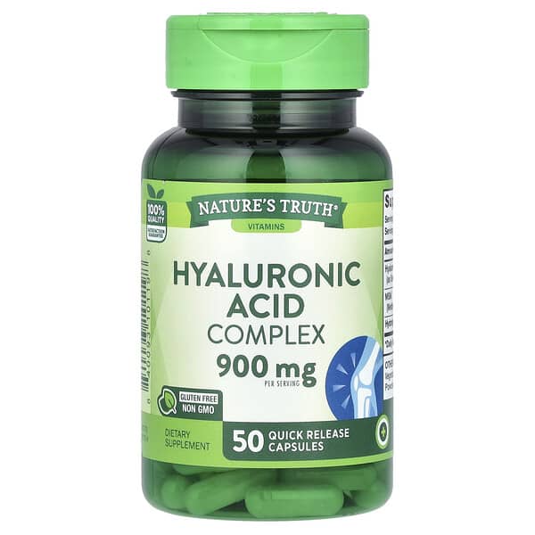 Nature's Truth, Hyaluronic Acid Complex, 50 Quick Release Capsules