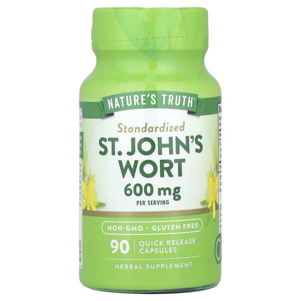 Nature's Truth, St. John's Wort, 90 Quick Release Capsules (300 mg per Capsule)