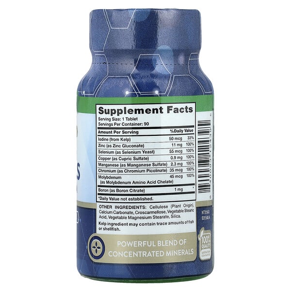 Alternative view of Nature's Truth, Trace Minerals, Full Spectrum, 90 Tablets