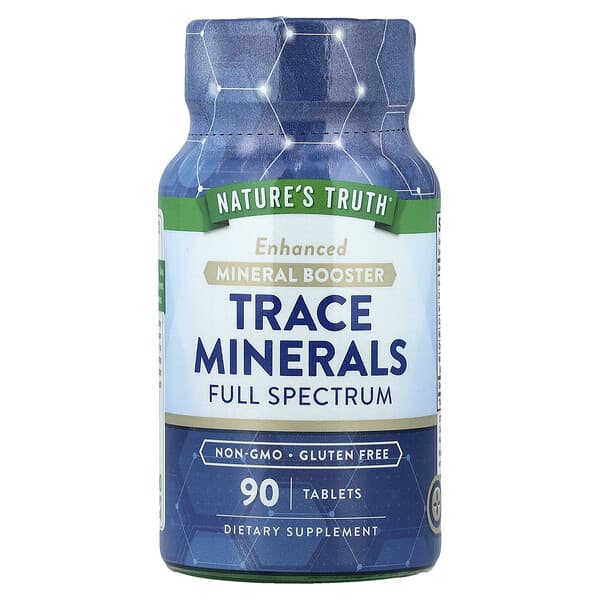 Nature's Truth, Trace Minerals, Full Spectrum, 90 Tablets