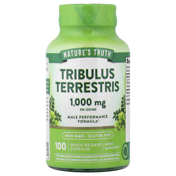 Nature's Truth, Tribulus Terrestris, 100 Quick Release Capsules (500 mg per Capsule)