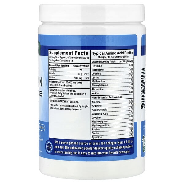 Alternative view of Nature's Truth, Ultra Collagen Powder, Unflavored, 10 oz (283 g)