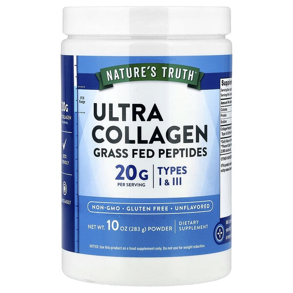 Nature's Truth, Ultra Collagen Powder, Unflavored, 10 oz (283 g)