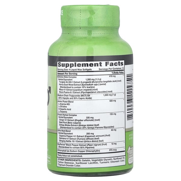 Nature's Truth, Ultra Libido, Extreme Formula, 60 Liquid Max Softgels 2 Nature's Truth, Ultra Libido, Extreme Formula, 60 Liquid Max Softgels - Ảnh 2