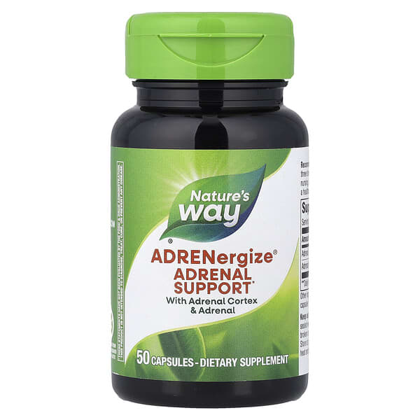 Nature's Way, ADRENergize®, Adrenal Energy, 50 Capsules