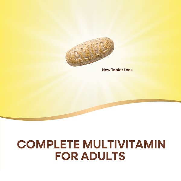 Alternative view of Nature's Way, Alive!® Adult Complete Multivitamin, 60 Tablets