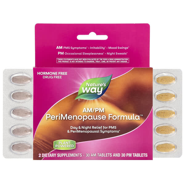 Nature's Way, AM/PM PeriMenopause Formula™, 60 Tablets