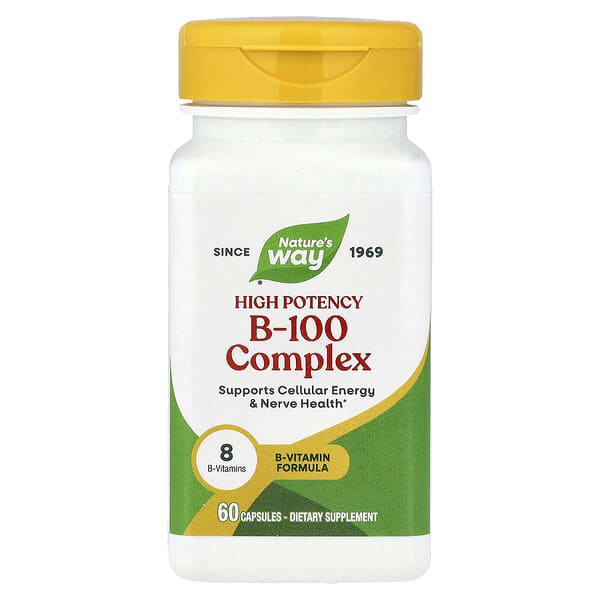 Nature's Way, B-100 Complex, 60 Capsules
