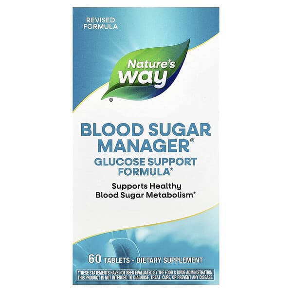 Nature's Way, Blood Sugar Manager®, 60 Tablets