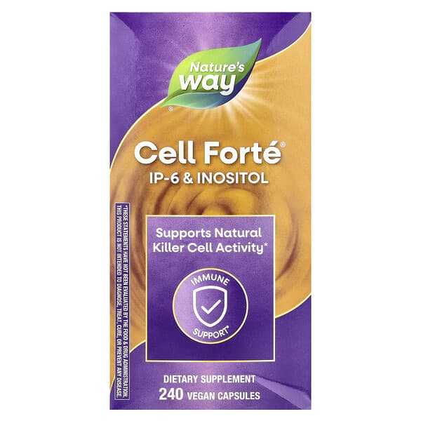 Nature's Way, Cell Forté, IP-6 & Inositol, 240 Vegan Capsules