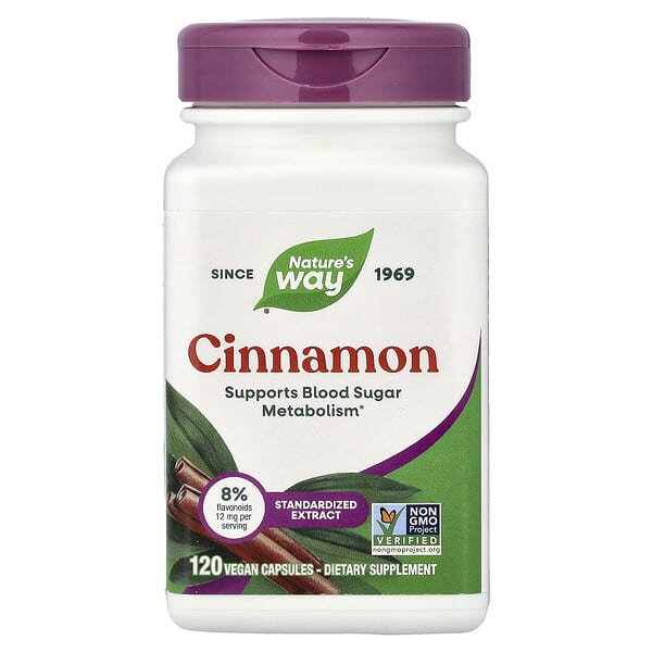 Nature's Way, Cinnamon, 120 Vegan Capsules