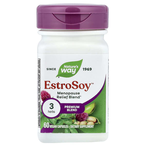 Nature's Way, EstroSoy™, Premium Blend, 60 Vegan Capsules