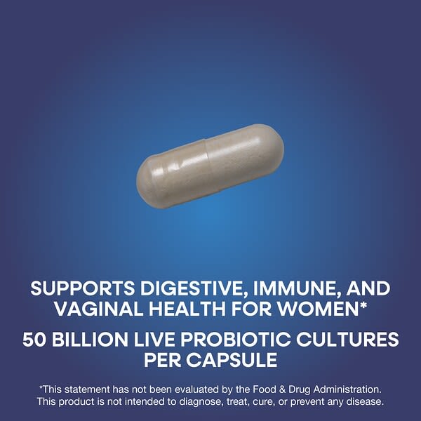 Alternative view of Nature's Way, Fortify® Women's Probiotic, 50 Billion CFU, 30 Delayed-Release Capsules