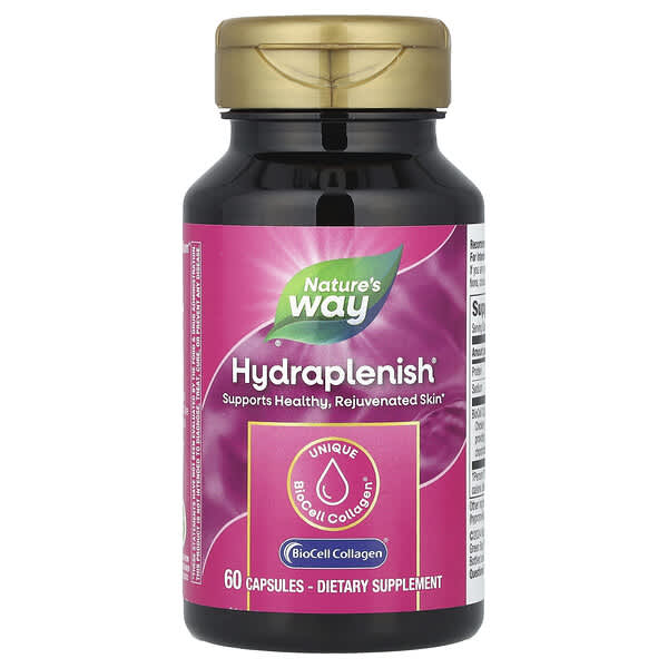 Nature's Way, Hydraplenish®, 60 Capsules (0.5 g per Capsule)