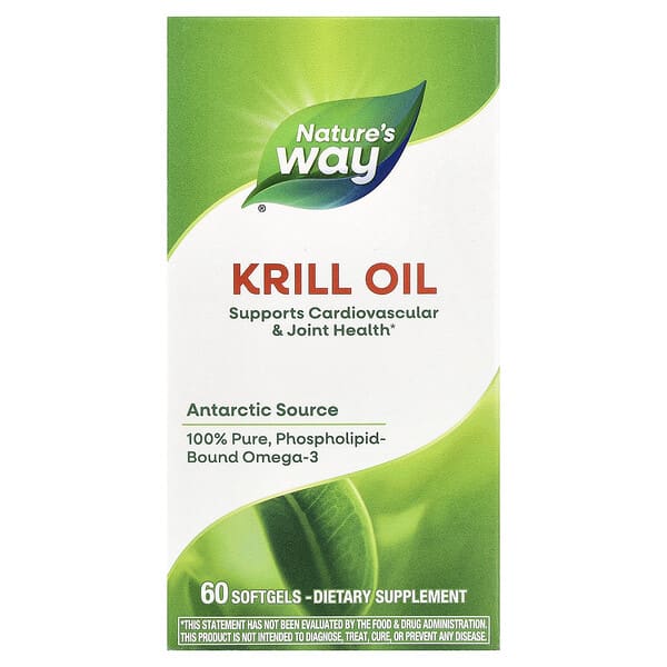 Nature's Way, Krill Oil, 60 Softgels