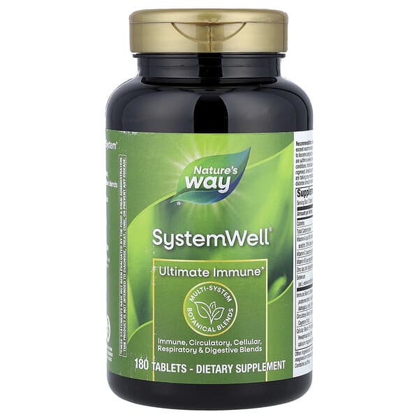 Nature's Way, System Well®, Ultimate Immune, 180 Tablets