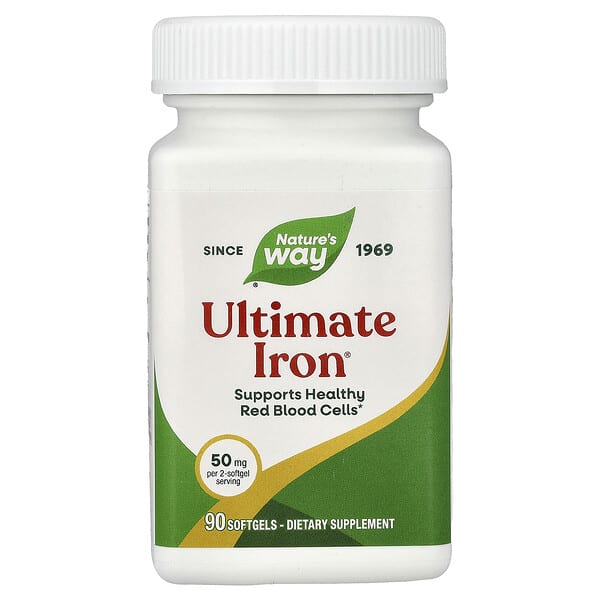 Nature's Way, Ultimate Iron®, 90 Softgels