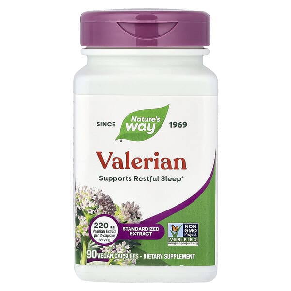 Nature's Way, Valerian, 90 Vegan Capsules