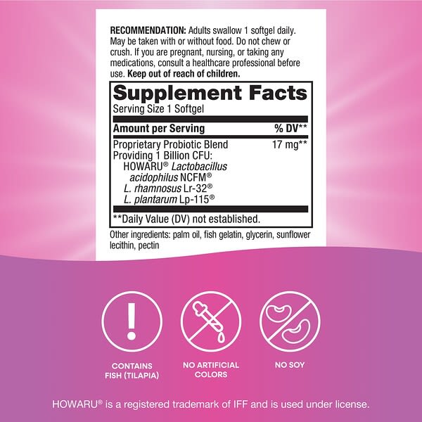 Alternative view of Nature's Way, Women's Probiotic, 1 Billion Cultures, 90 Softgels