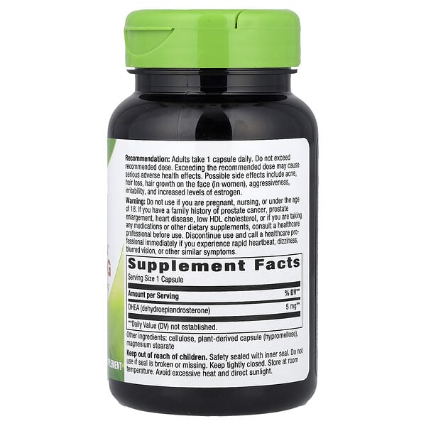 Alternative view of Nature's Way, Youthful You™, DHEA, 5 mg, 60 Vegan Capsules