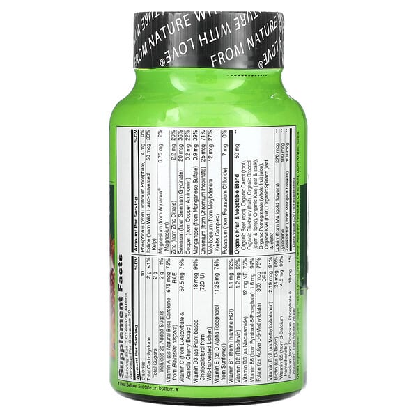 Alternative view of NATURELO, Chewable Multivitamin For Children, 60 Chewable Tablets