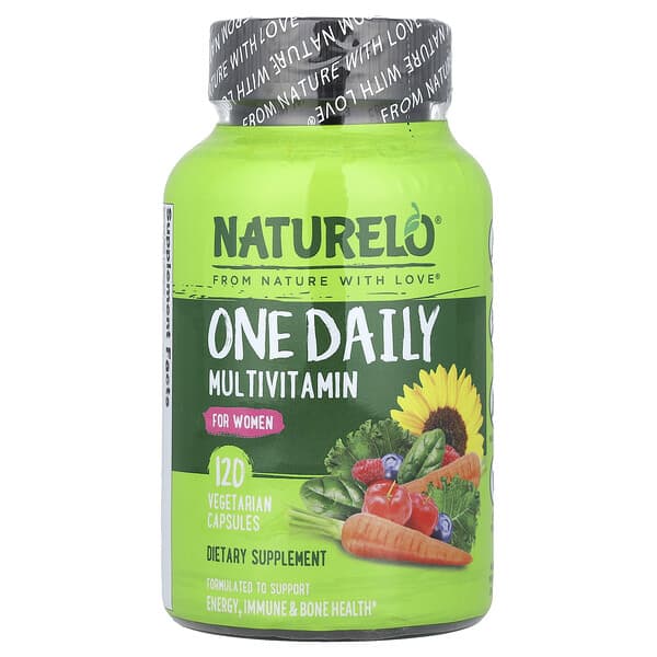 NATURELO, One Daily Multivitamin, For Women, 120 Vegetarian Capsules