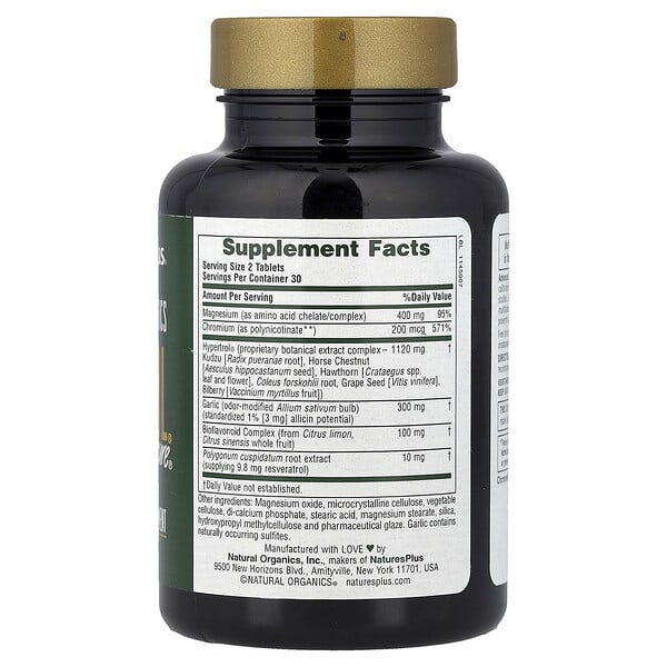 NaturesPlus, Advanced Therapeutics, Hypertrol®, RX Blood Pressure®, 60 Tablets 2 NaturesPlus, Advanced Therapeutics, Hypertrol®, RX Blood Pressure®, 60 Tablets - Ảnh 2