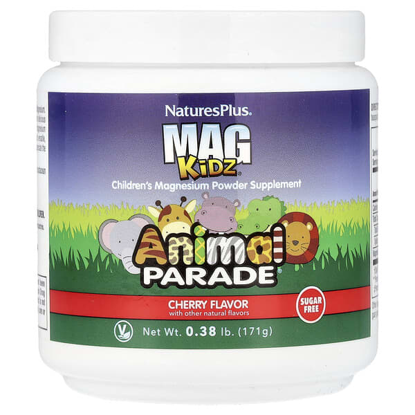 NaturesPlus, Animal Parade®, Mag Kidz®, Cherry, 0.38 lb (171 g)