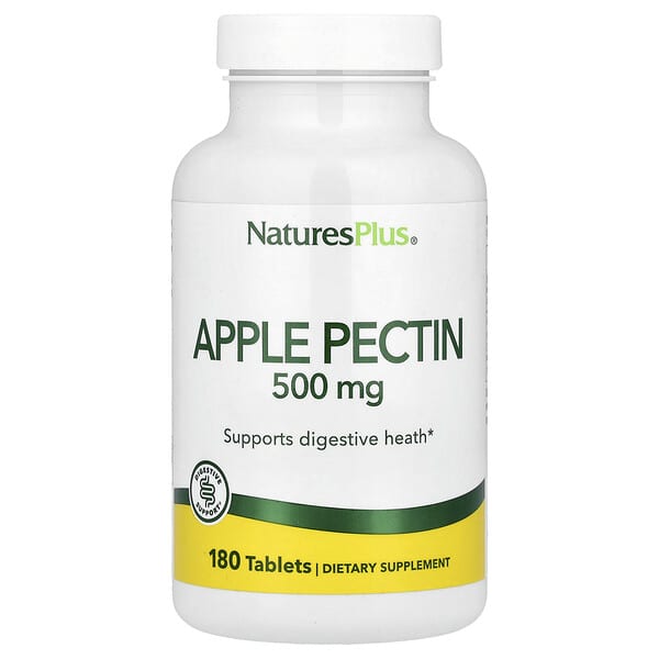 NaturesPlus, Apple Pectin, 500 mg, 180 Tablets 3 NaturesPlus, Apple Pectin, 500 mg, 180 Tablets