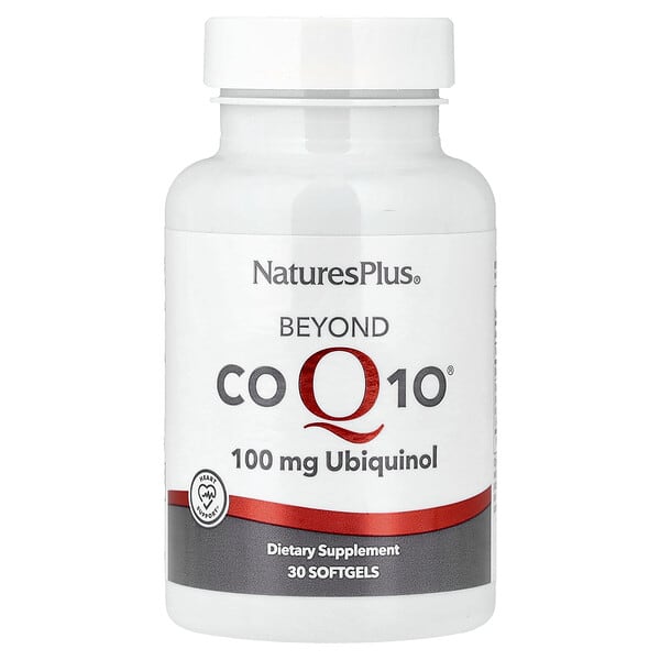 NaturesPlus, Beyond CoQ10® Ubiquinol, 100 mg, 30 Softgels