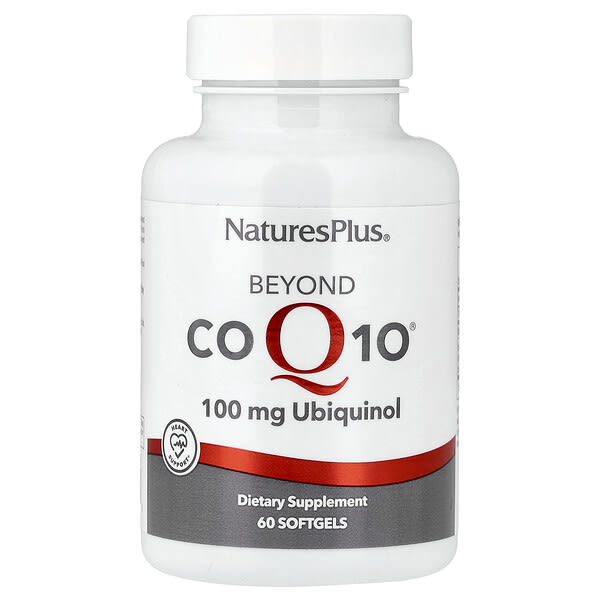 NaturesPlus, Beyond CoQ10 Ubiquinol®, 100 mg, 60 Softgels