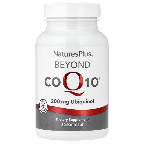 NaturesPlus, Beyond CoQ10® Ubiquinol, 200 mg, 60 Softgels