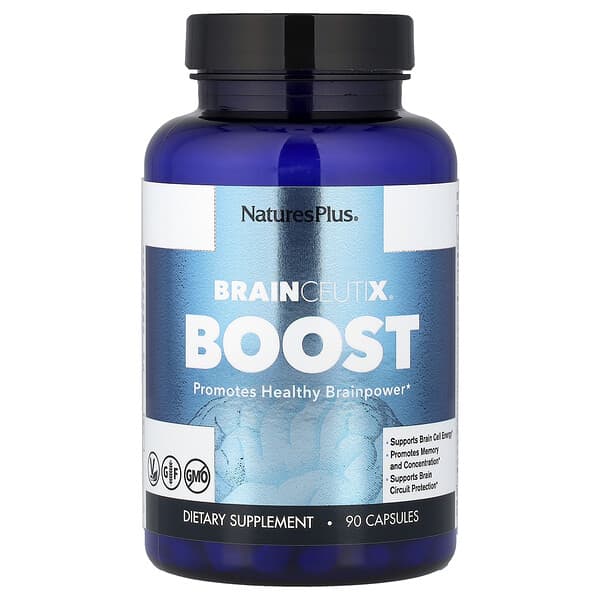 NaturesPlus, Brainceutix® Boost, 90 Capsules