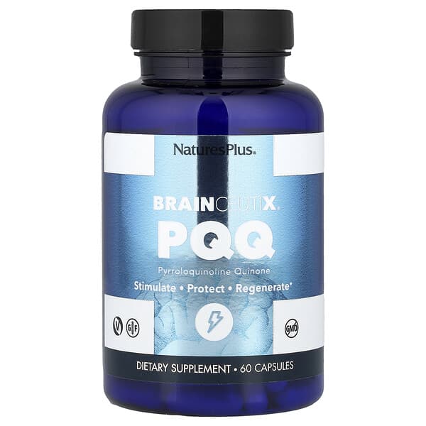 NaturesPlus, BrainCeutix® PQQ, 20 mg, 60 Capsules