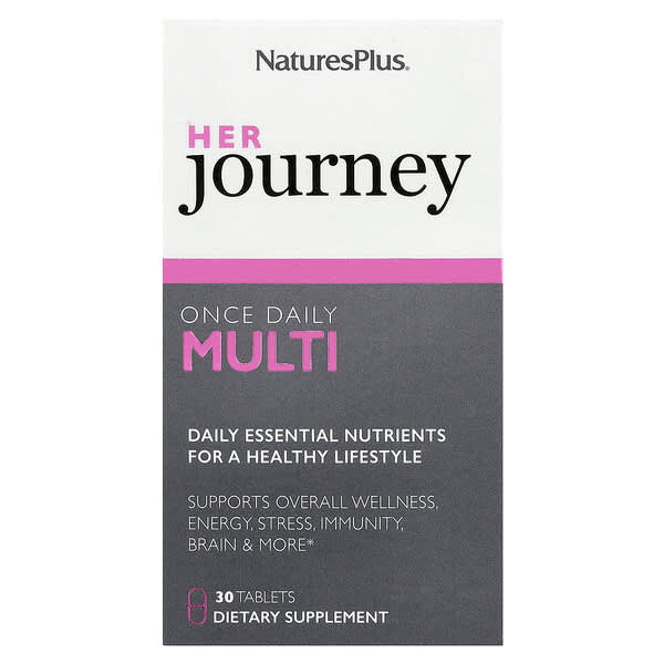 NaturesPlus, Her Journey, Once Daily Multi, 30 Tablets