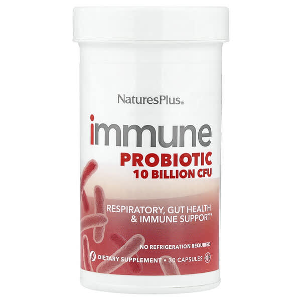NaturesPlus, Immune Probiotic, 30 Capsules