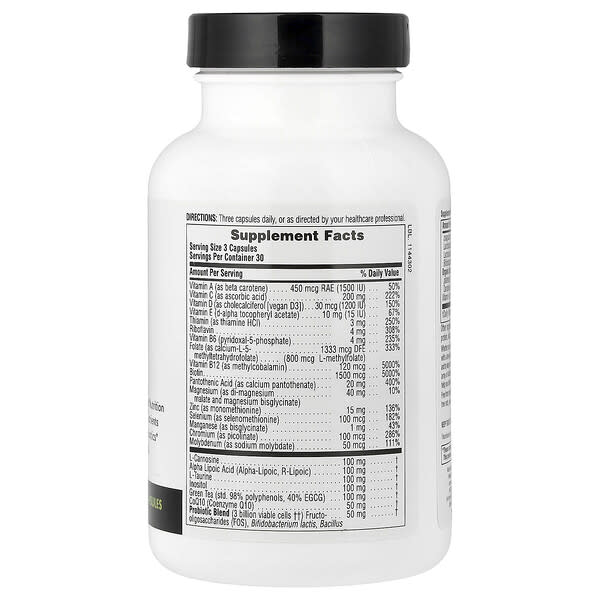 Alternative view of NaturesPlus, Keto Living™, Daily Multi, 90 Capsules