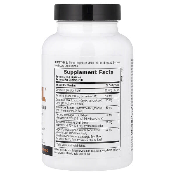 Alternative view of NaturesPlus, Keto Living™, Sugar Control®, 90 Capsules