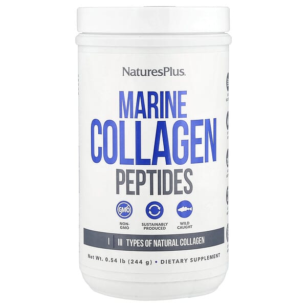 NaturesPlus, Marine Collagen Peptides, 0.54 lb (244 g)