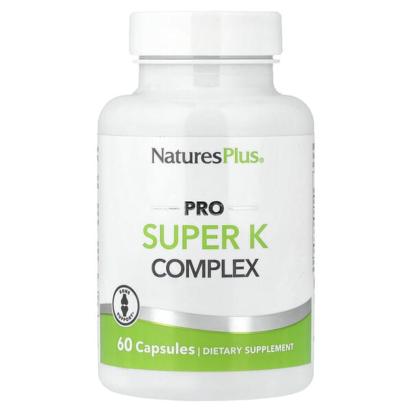 NaturesPlus, Pro Super K Complex, 60 Capsules