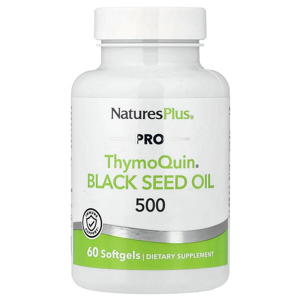 NaturesPlus, Pro ThymoQuin® Black Seed Oil 500, 60 Softgels (500 mg per Softgel) 4 NaturesPlus, Pro ThymoQuin® Black Seed Oil 500, 60 Softgels (500 mg per Softgel)