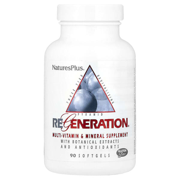 NaturesPlus, Regeneration®, Multi-Vitamin & Mineral Supplement, 90 Softgels 3 NaturesPlus, Regeneration®, Multi-Vitamin & Mineral Supplement, 90 Softgels