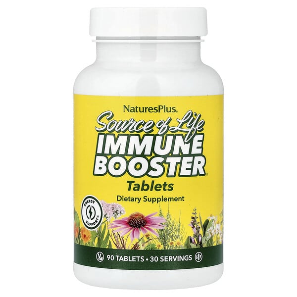 NaturesPlus, Source of Life, Immune Booster, 90 Tablets