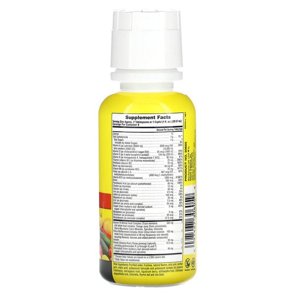 Alternative view of NaturesPlus, Source of Life, Original Liquid Multivitamin & Mineral Supplement, Delicious Tropical Fruit, 8 fl oz (236.56 ml)