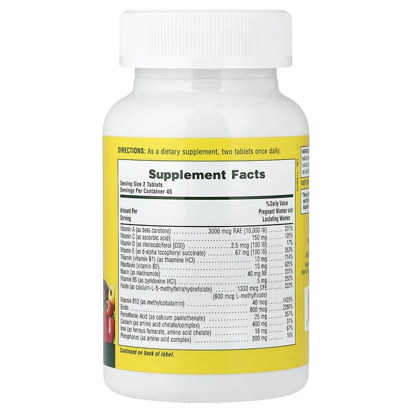 Alternative view of NaturesPlus, Source of Life®, Prenatal, 90 Tablets