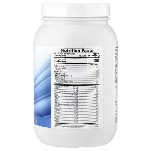 Alternative view of NaturesPlus, Spiru-Tein®, Protein Powder Meal, Vanilla, 4 lbs (1,800 g)